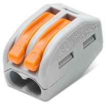 WAGO 2 FILS DECLIPSABLE