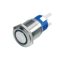 INTER INOX 10MM LED BLEUE OFF/(ON)12v IP65