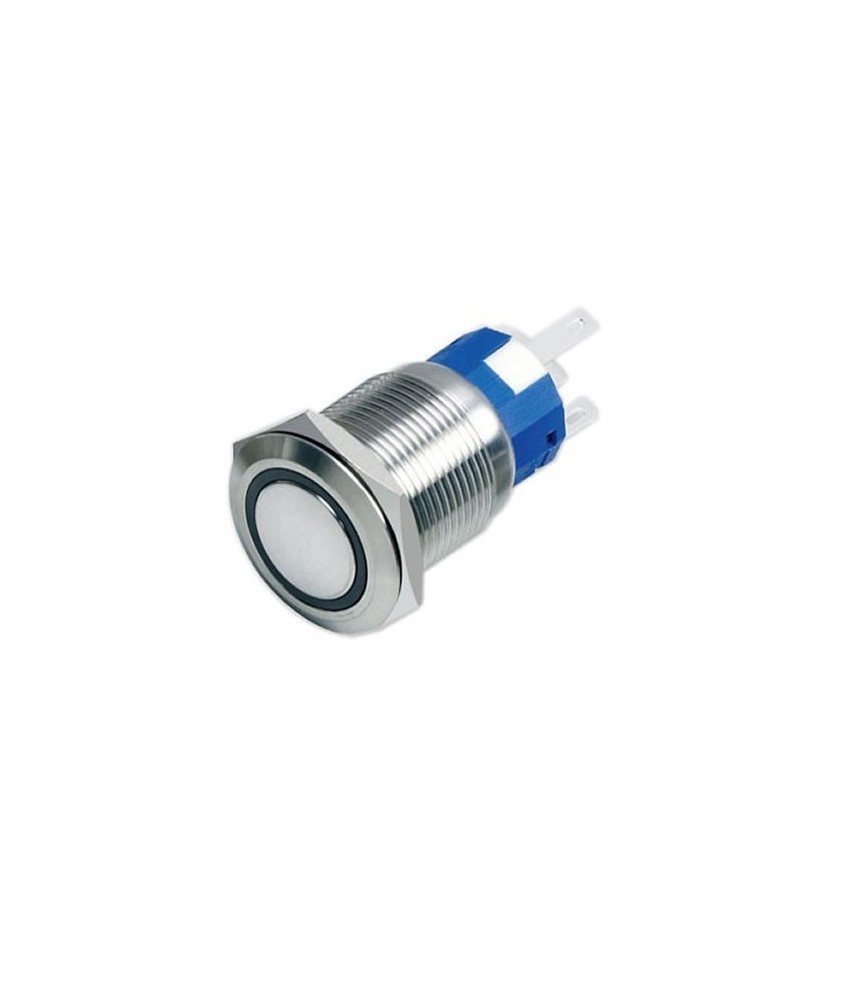 INTER INOX 10MM LED BLEUE OFF/(ON)12v IP65 INTER INOX 10MM LED BLEUE OFF/(ON)12v IP65
