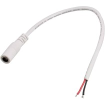 Mini connecteur DC femelle Blanc avec fils