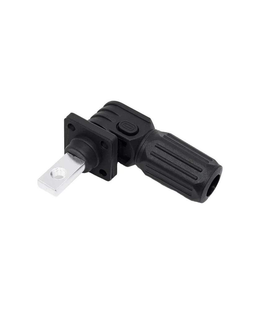 CONNECTEUR FEM NOIRE POUR BATT RACKABLE 150A 35² CONNECTEUR FEM NOIRE POUR BATT RACKABLE 150A 35²