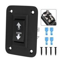 INTER (ON)OFF(ON)PLASTIC UP/DOWN IP65 AVEC SUPPORT