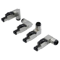 RJ45 MALE CAT6A 90°