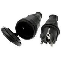 PRISE MALE 220V 16A EN LIGNE 3500w