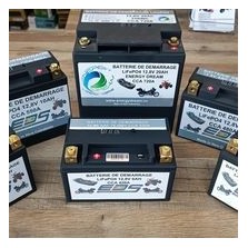 BATTERIE DE DEMARRAGE LiFePO4 12V 8A 480CCA + A GAUCHE