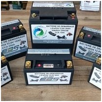 BATTERIE DE DEMARRAGE LiFePO4 12V 55A 900CCA + A GAUCHE