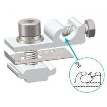 SUPPORT DE TERRE RAIL ALU