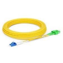 JARRETIERE LC/APC - LC/APC 2mm DUPLEX G652D JAUNE LSZH 3M