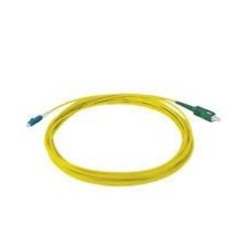 JARRETIERE LC/APC - LC/APC 2mm SIMPLEX G652D JAUNE LSZH 3M