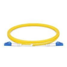 JARRETIERE SC/UPC - LC/UPC 2mm DUPLEX G652D JAUNE LSZH 3M