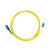 JARRETIERE SC/UPC - LC/UPC 2mm SIMPLEX G652D JAUNE LSZH 2M