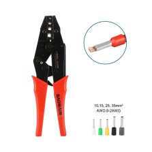 Pince à Sertir pour Embout Double de 10 à 35²
