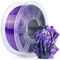FILAMENT PLA NOIR+VIOLET CRISTAL 1.75mm 1KG