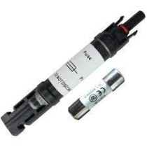 CONNECTEUR SOLAIRE MC4 AVEC FUSIBLE 20A