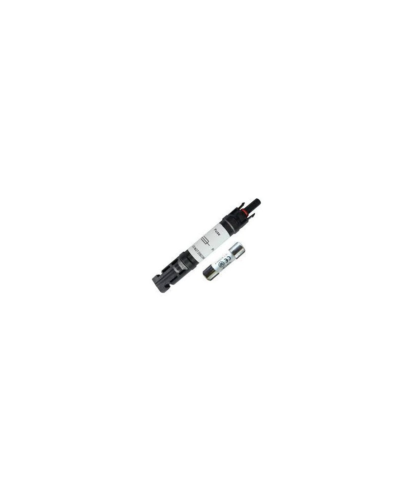 CONNECTEUR SOLAIRE MC4 AVEC FUSIBLE 20A