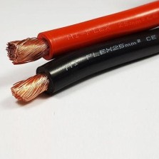 CABLE PVC ROUGE 25²