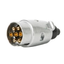 PRISE REMORQUE 7 PIN MALE ALU