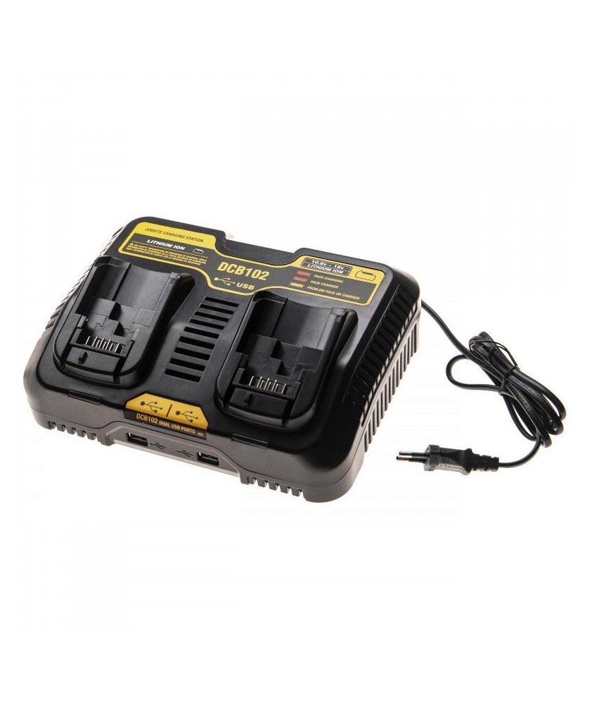 CHARGEUR FOR DEWALT DCB 102 110V/220V 3A