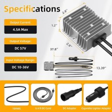 Convertisseur DC DC 10-36V A 57V pour Starlink