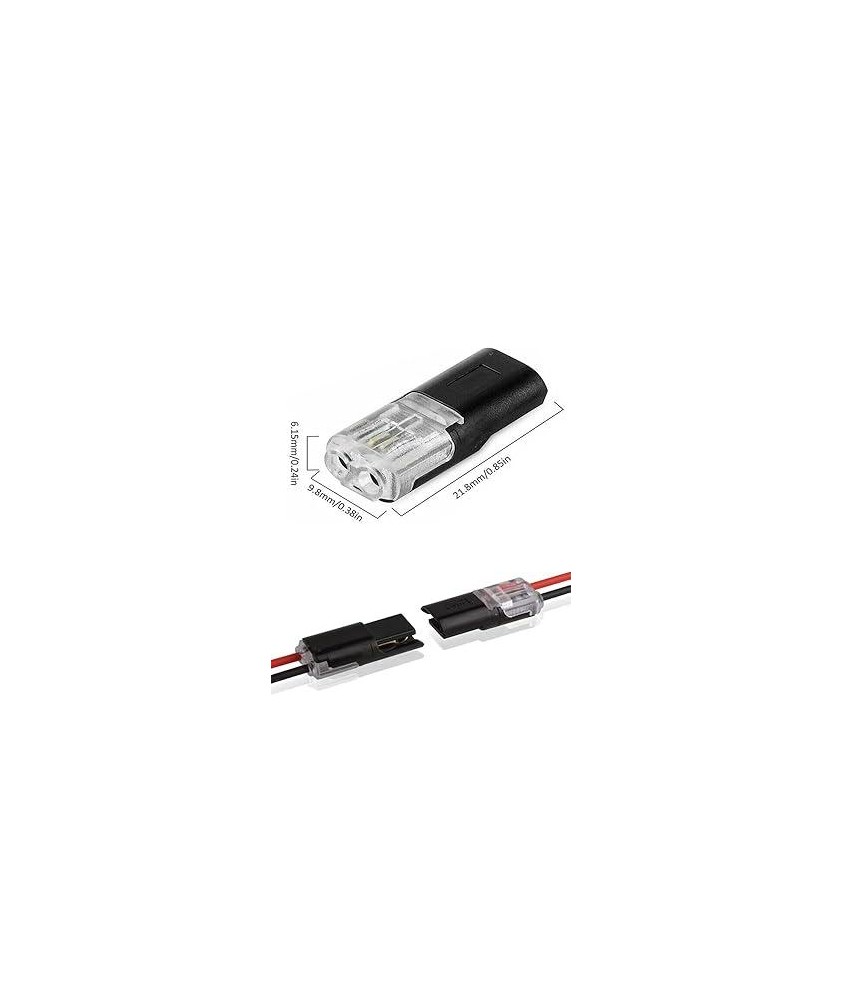 Connecteur 2 Fils en ligne