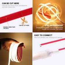 RUBAN LED BLEU 12V 10CM IP68 160LED