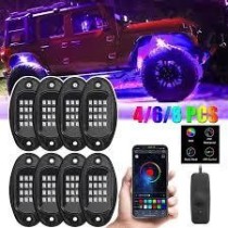 ROCK LIGHT X4 RGB 12V APP BLUETOOTH