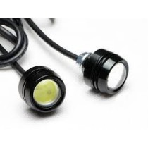 LED BLANC 2X1.5W 12V 120° à encastrer