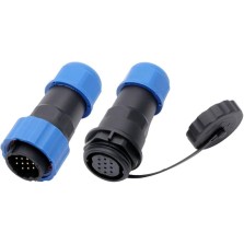 PRISE M/F SD20 8PLOTS EN LIGNE 10A IP68