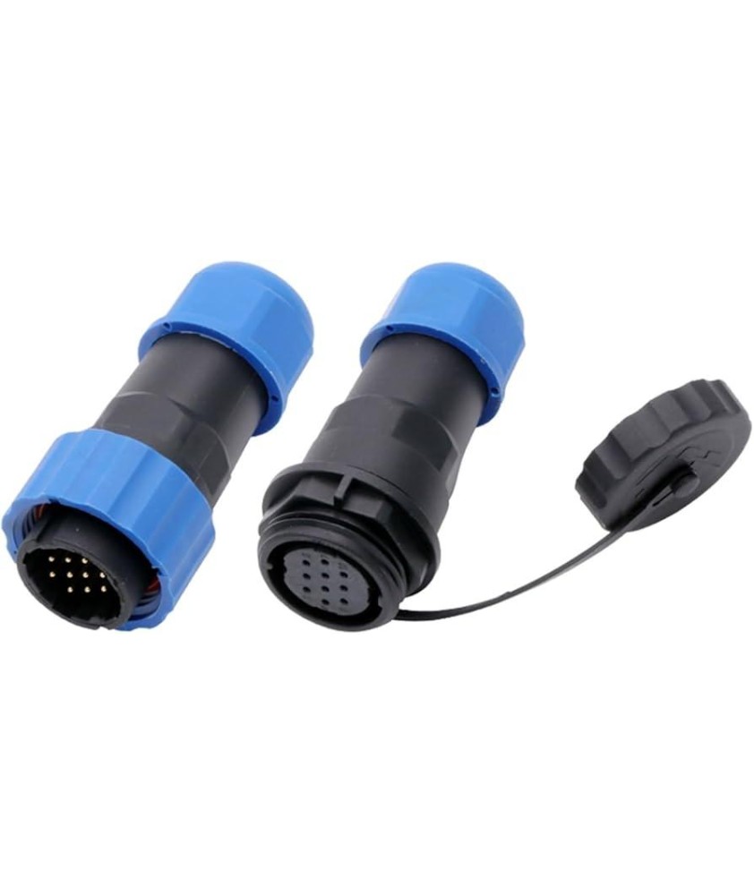 PRISE M/F SD20 8PLOTS EN LIGNE 10A IP68