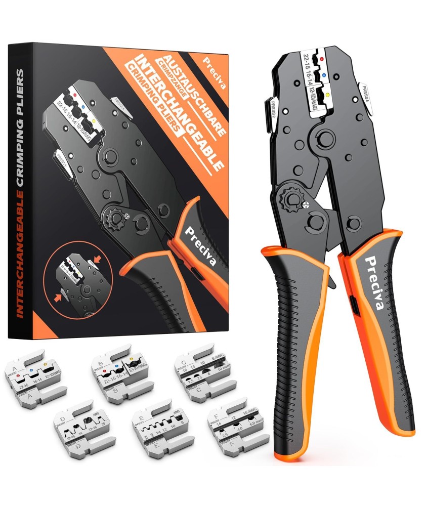 PINCE A SERTIR MACHOIRS INTERCHANGEABLES