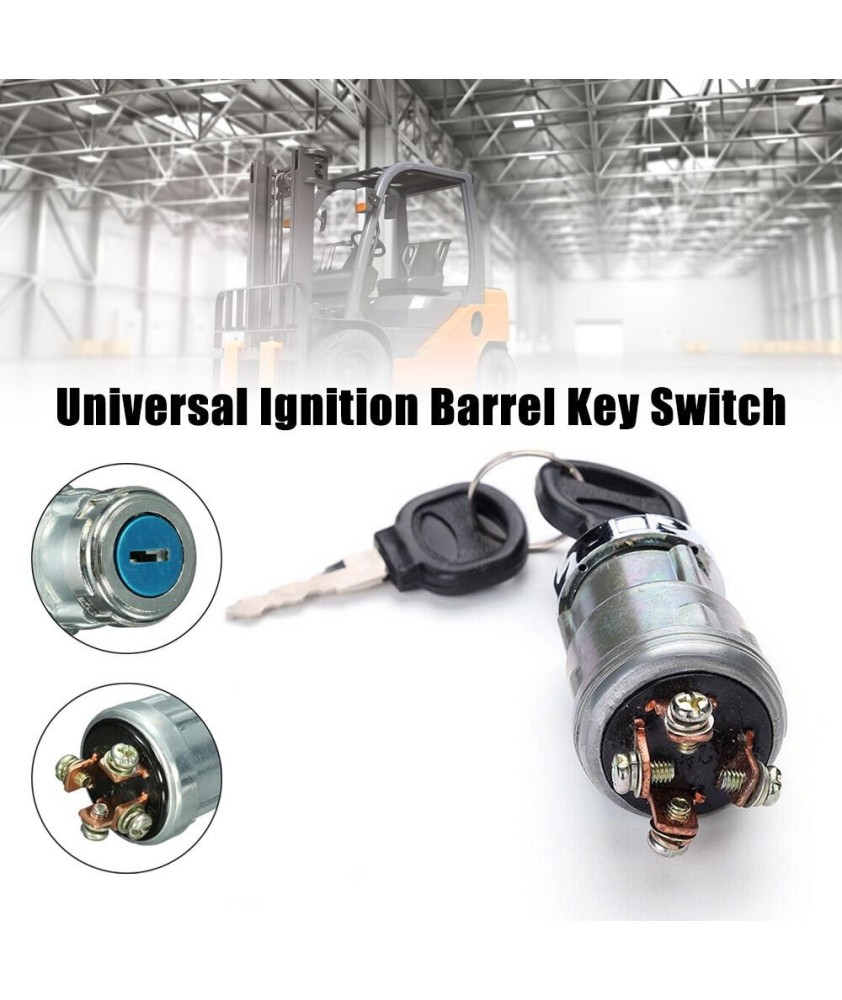 INTER ROTATIF A CLEF 4 POSITIONS 10A 24mm