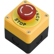 Boite + 1 arret d'urgence 22mm