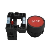 POUSSOIR STOP ROUGE 22mm