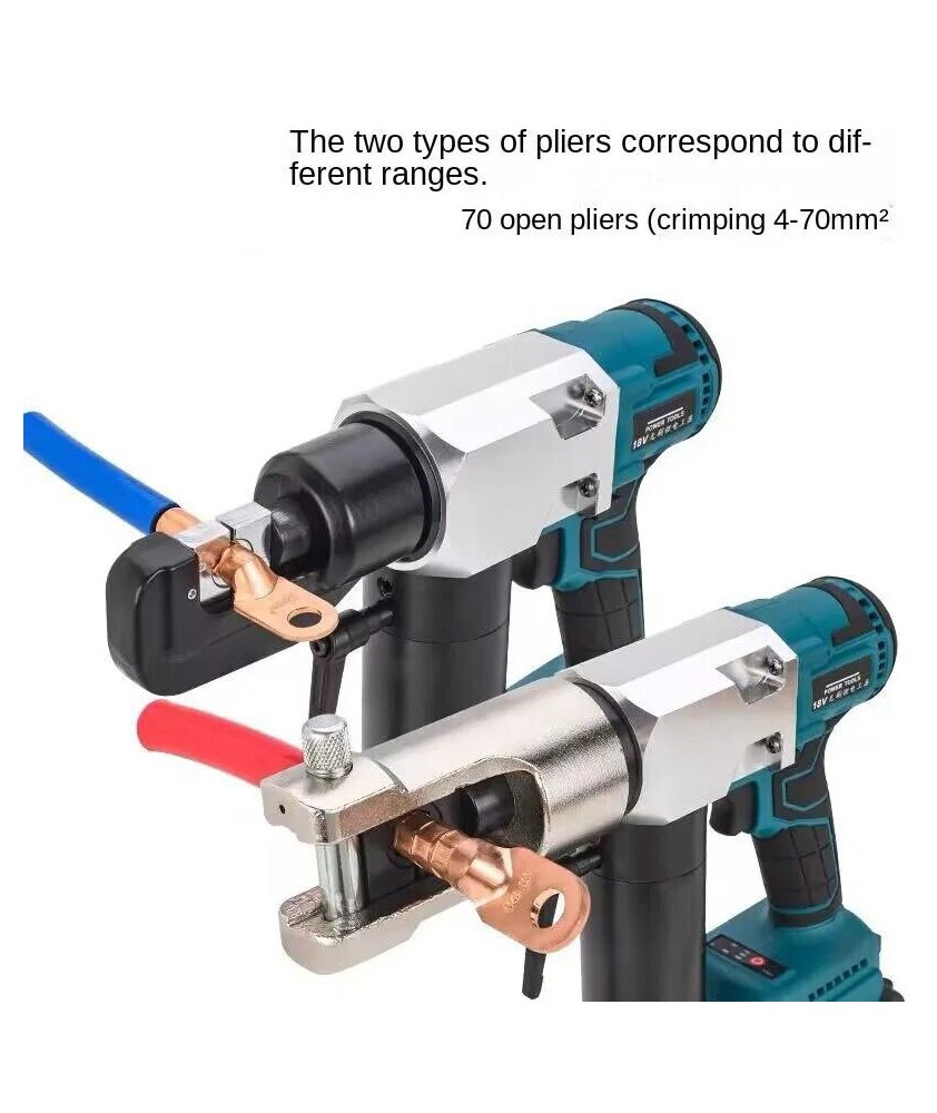 PINCE A SERTIR ELECTROPORTATIVE 18V 6-70² FOR MAKITA