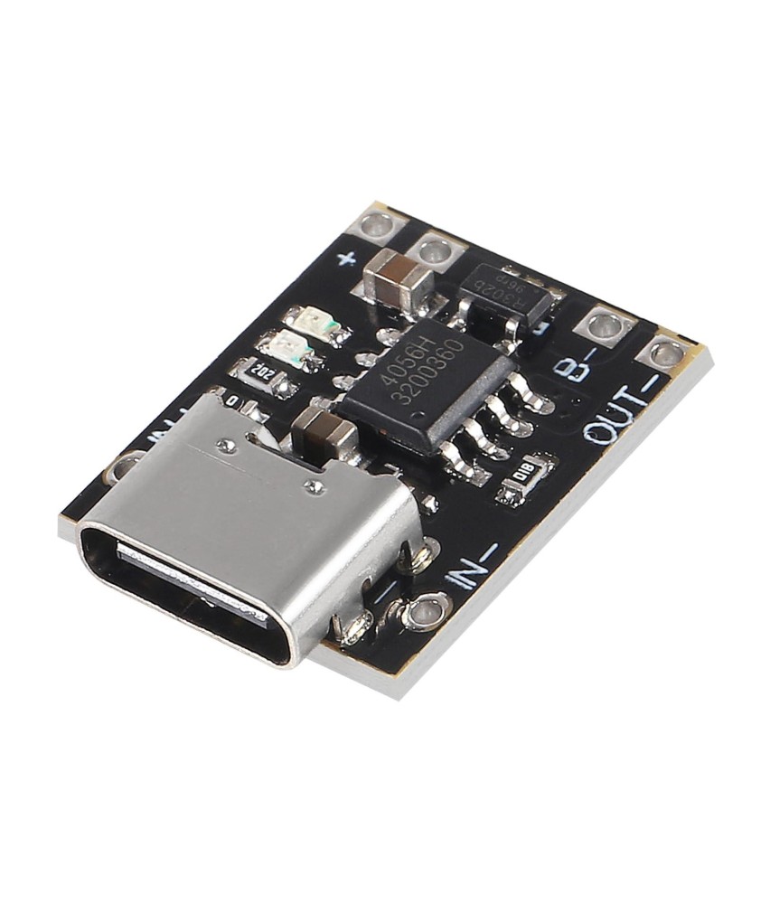 Carte TP4056 CHARGE 5V 1A POUR 18650 3.7V TYPE C