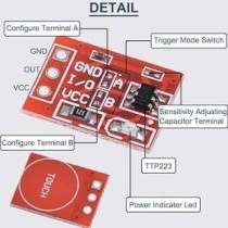 Interrupteur tactile TTP223