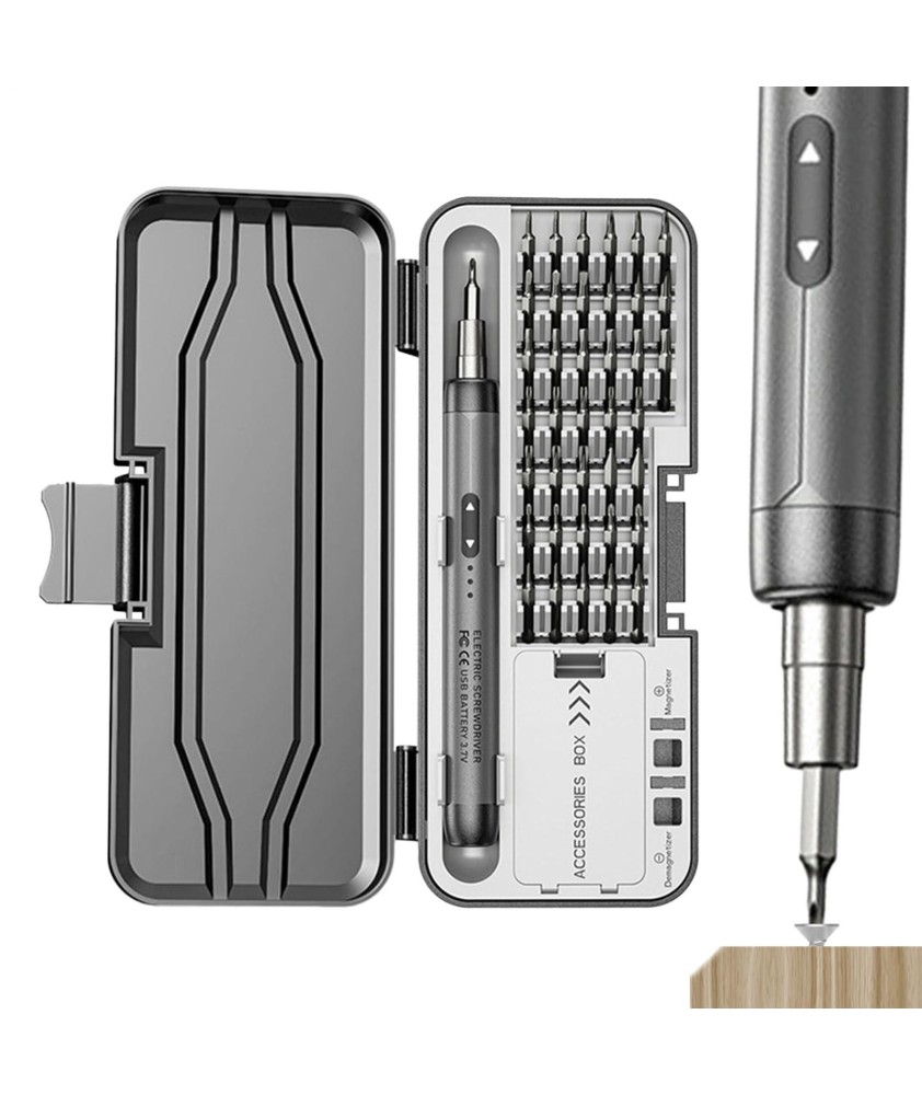 Kit tournevis électronique a batterie