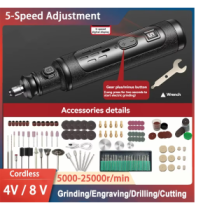 Kit Dremel sur batterie + accessoires