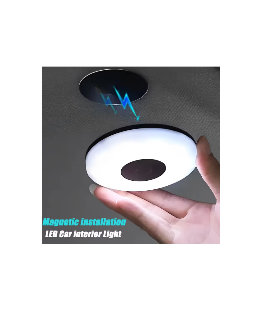 APPLIQUE LED RONDE 2W 5V 20 LED RECHARGEABLE