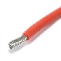 CABLE ETAME ROUGE 6² SILICON 200°