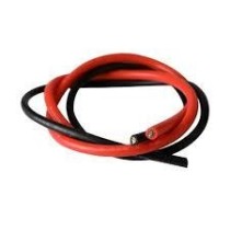 CABLE ETAME ROUGE 16.8² SILICON 200° 5AWG
