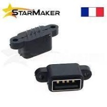 CONNECTEUR USB FEMELLE A ENCASTRER
