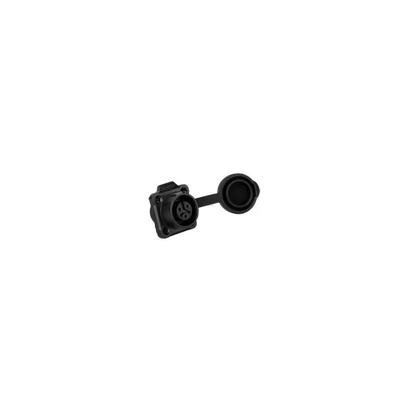 PRISE FEMELLE A ENCASTRER M16 3 plots ETANCHE PRISE FEMELLE A ENCASTRER M16 3 plots ETANCHE