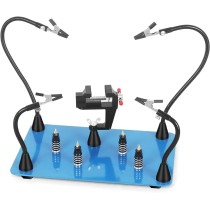 STATION ELEC LOUPE+SUPPORT FER+PINCES