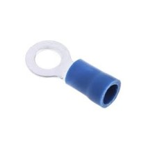 Cosse à anneau bleu semi isolée 8mm