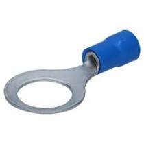 Cosse à anneau bleu semi isolée 10mm